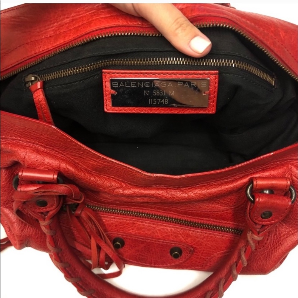 COPY - Balenciaga Red Moto Cross Bag🔥🔥🔥Rare to find! - Picture 6 of 6